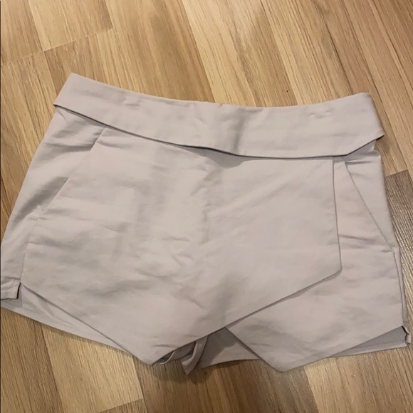 Talula lilac asymmetrical skort skirt - Picture 2 of 6